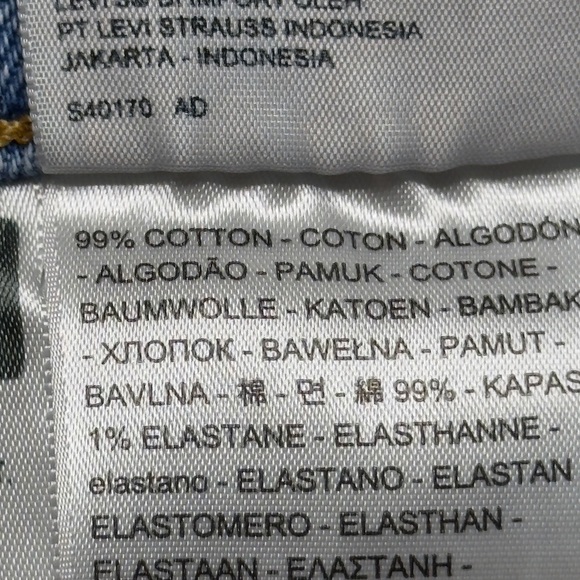 Levis 501 Button Fly Denim Jean Shorts - Picture 5 of 5